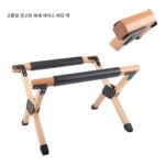 야외 캠핑 아이스 버킷 랙 알루미늄 합금 버킷 랙 조절식 접이식 캠핑 보관 랙 단열 상자 랙 편리 - 이미지 4