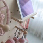 수직형 바닥 수납 선반 홈 피트니스 장비 요가 매트 덤벨 케틀벨 스포츠 장비 홀 보드 선반 - 이미지 3