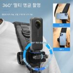 GoPro Mountain Dog DJI Insta360 1인칭 시점 촬영 브라켓 스포츠 카메라 백팩 클립에 적합 - 이미지 4
