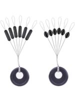 정품 실리콘 스페이스 빈 100세트 초고밀도 올리브 대형 테이블 낚시 소형 벌크 낚시 장비 액세서리 - 이미지 5