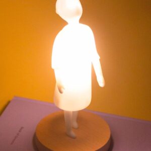 하늘빛 만남 빛 소년 모델 장식품 3D 손 창조적 장식 작은 밤 빛 침대 옆 램프 주변 게임 선물