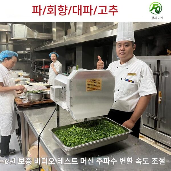 다기능 야채 절단기 식당 상업용 전자동 파 절단기 절임양배추 잘게 썬 고추 링 슬라이싱 및 분할기