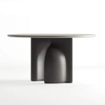 디자이너 이탈리아 미니멀리스트 와비사비 스타일 영업 사무실 모델 룸 상업용 휴게소 넷 셀러브리티 솔리드 우드 협상 라운드 테이블 - 이미지 3