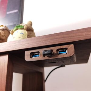 견고한 목재 USB 스플리터 충전기 HUB 익스텐더 멀티 인터페이스 컴퓨터 데스크탑 빌딩 다기능 로고 사용자 정의