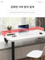 이동식 베이 윈도우 책상, 배플 컴퓨터 데스크탑 테이블, 침실 창틀 높고 낮은 다리, 쓰기 공부 테이블, 사용자 정의 가능 - 이미지 3