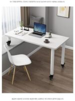 이동식 베이 윈도우 책상, 배플 컴퓨터 데스크탑 테이블, 침실 창틀 높고 낮은 다리, 쓰기 공부 테이블, 사용자 정의 가능 - 이미지 4