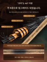 불멸의 붕어 낚싯대 손낚싯대 초경량 초경량 28톤 19카본 낚싯대 스트림 낚싯대 종합 모조 뤄한대 - 이미지 2