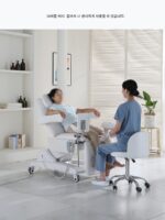 전자동 산부인과 고급 개인 검진 및 관리 전기 미용 침대 의료 미세 수술 진단 문신 침대 - 이미지 2