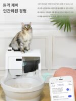 Cat Clean Easy 전자동 고양이용 깔짚 상자 밀폐형 지능형 플러시 탈취 고양이용 변기 고양이용품 전기 똥삽 기계 - 이미지 3