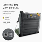 팽창식 접이식 쿠션 야외 등받이 좌석 휴대용 매트 캠핑 습기 방지 의자 리클라이너 콘서트 음악 축제 - 이미지 2