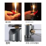 Brother Jie Deng BRS-55 Brother 가스 캔들 램프 야외 필드 레트로 가스 램프 텐트 가스 램프 캠핑 조명 - 이미지 2