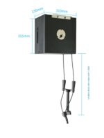 무대 마이크 천장 리프트 마이크 전기 리프트 행거 무선 마이크 자동 와이어 수집 브래킷 - 이미지 5