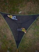 야외용 삼각형 해먹 롤오버 방지 다중인용 더블 파크 캠핑 장비 초경량 매달린 나무 텐트 야외용