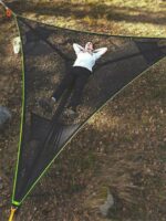 야외용 삼각형 해먹 롤오버 방지 다중인용 더블 파크 캠핑 장비 초경량 매달린 나무 텐트 야외용 - 이미지 4