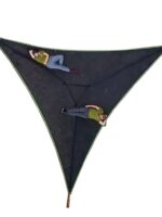 야외용 삼각형 해먹 롤오버 방지 다중인용 더블 파크 캠핑 장비 초경량 매달린 나무 텐트 야외용 - 이미지 5