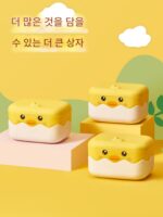 커버가 있는 비누 상자 2023년 신형 세탁 비누 상자 배수 상자 가정용 대형 변기 비누 상자 랙 - 이미지 2