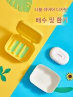 커버가 있는 비누 상자 2023년 신형 세탁 비누 상자 배수 상자 가정용 대형 변기 비누 상자 랙 - 이미지 4