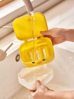 커버가 있는 비누 상자 2023년 신형 세탁 비누 상자 배수 상자 가정용 대형 변기 비누 상자 랙 - 이미지 5