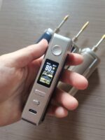 외국 무역 불량품 100w 무선 납땜 인두 충전식 전압 조정기 상자 고출력 휴대용 용접 총 리튬 배터리 - 이미지 2