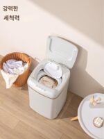 아기 4kg 고온 끓이고 세탁 전자동 세탁기 미니 소형 펄세이터 가정용 어린이 아기 특수 속옷 - 이미지 5