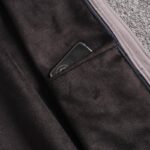 외국 무역 가을과 겨울 남성 새로운 플러스 벨벳 조끼 야외 스탠드 칼라 소프트 쉘 레저 스포츠 조끼 민소매 블랙 조끼 - 이미지 4