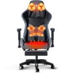 게임 마사지 의자 홈 풀 바디 다기능 미니 전동 리클라이닝 소형 컴퓨터 사무실 마사지 의자 - 이미지 2