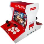 아케이드 게임기 더블 홈 조이스틱 미니 데스크탑 향수 소형 문라이트 박스 파이팅 삼국지 올인원 머신 - 이미지 5