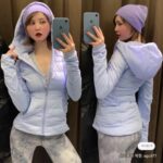 루루레몬 다운 포 잇 올 재킷 요가 캐주얼 구스 다운 재킷