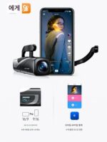 헤드마운트 카메라 단편 비디오 사이클링 야외 스포츠 카메라 4K 안티 셰이크 낚시 비디오 레코더 법 집행 레코더 - 이미지 4