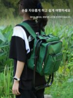 접이식 의자 야외 캠핑 레저 다기능 의자 단열 아이스팩 의자 보관 상자 등받이 낚시 의자 - 이미지 2