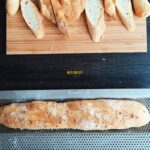 CHEFMADE 학습 주방 바게트 사이즈 가정용 프랑스 빵 베이킹 트레이 오븐 긴 유럽 빵 그릴 헤어 스틱 - 이미지 2