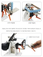 Quansiji 소형 샌딩 머신 수직 및 수평 이중 용도 산업용 데스크탑 수직 무브러시 모터 속도 조절 연삭 및 연마 머신 - 이미지 5