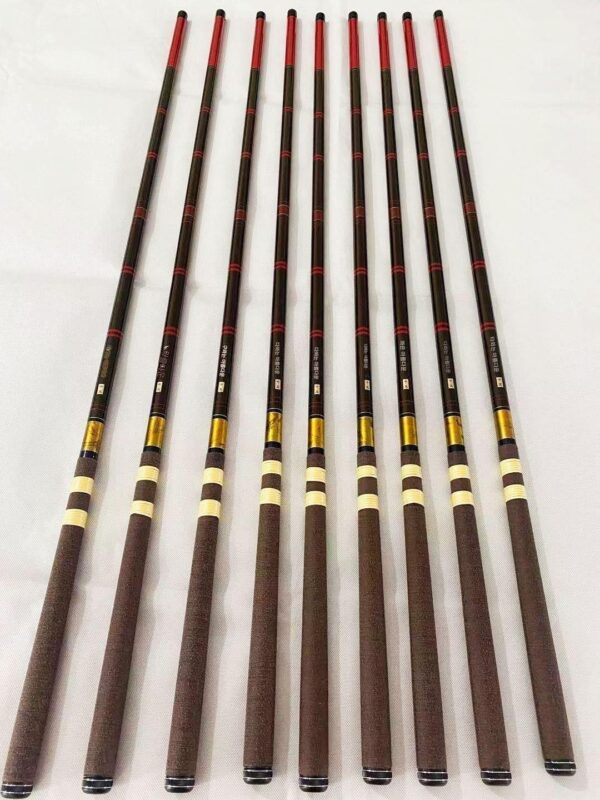 다반란 2세대 레트로 모조대나무 초경량 28구 낚시 종합 잉어낚싯대 레저 야생낚싯대