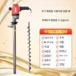 3000W 전기 펌프 속도 기어 220V 고점도 배럴 펌프 오일 글리세린 AES 오일 배럴 오거 펌프 - 이미지 4