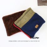 수출 일본 싱글 가을과 겨울 따뜻한 스카프 남성과 여성 패션 플러스 벨벳 지퍼 목 커버 여성 야외 방풍 목 스카프 - 이미지 2