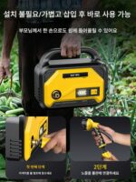 충전식 물 펌프 자동 관개 고출력 농업 관개 소규모 채소밭 리튬 배터리 야외 관개 인공물 - 이미지 4