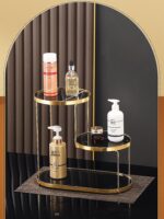 크리에이티브 라이트 럭셔리 식품 디스플레이 플레이트 간식 과일 디저트 페이스트리 디스플레이 랙 핫팟 플래터 식기 플레이트 - 이미지 5