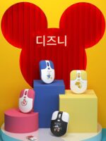 디즈니 디즈니 어린이 마우스 블루투스 2.4 무선 듀얼모드 학생용 소형 미니 귀여운 만화 컬러