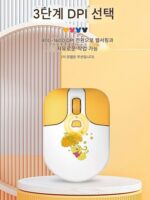디즈니 디즈니 어린이 마우스 블루투스 2.4 무선 듀얼모드 학생용 소형 미니 귀여운 만화 컬러 - 이미지 4