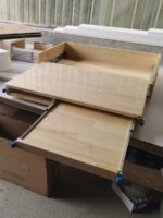 맞춤형 서랍 캐비닛 풀아웃 워크벤치 트렁크 확장 플랫폼 슬라이드 플레이트 캠핑 피크닉 스톨 랙 - 이미지 5