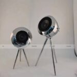 디자이너 블루투스 스피커 크리에이티브 스테인리스 스틸 아트워크 스피커 모델 룸 영업 사무실 연구 추상 장식품 - 이미지 2