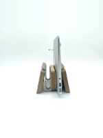 맥북 노트북 수직 스탠드 게임북 수직 호두색 업라이트 스탠드 그로브메이드에 적합