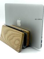 맥북 노트북 수직 스탠드 게임북 수직 호두색 업라이트 스탠드 그로브메이드에 적합 - 이미지 4