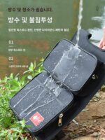 새로운 낚시 의자 등받이 가방 두꺼워진 다기능 범용 방수 소형 가방 이중 낚싯대 상자 낚시 의자 보관 가방 - 이미지 2