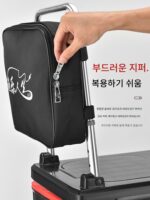 새로운 낚시 의자 등받이 가방 두꺼워진 다기능 범용 방수 소형 가방 이중 낚싯대 상자 낚시 의자 보관 가방 - 이미지 4
