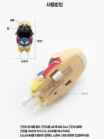 한국 정품 크레용신짱 다이나믹 슈퍼맨 USB 무선 마우스 블루투스 피카츄 듀얼모드 마우스 재고 있음 - 이미지 5