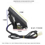 전기자동차 풋페달 가속기 삼륜차 카펫 속도 조절기 개조 전기 4륜 - 이미지 4