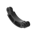 Gopro 알루미늄 합금 연장 막대 DJI 스포츠 카메라 헬멧 짧은 곡선 막대 헬멧 확장 암 브라켓에 적합 - 이미지 5