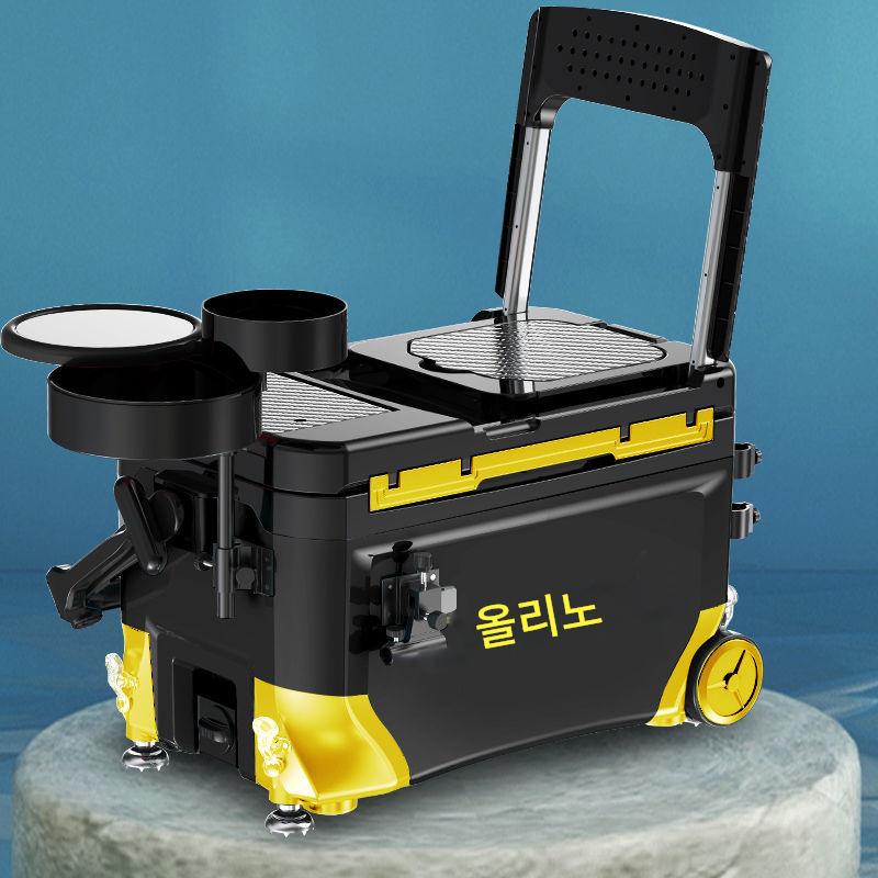 main_690191938020_0-1 다노 2022 신상품 낚시박스 풀세트 무료설치 초경량 벨트휠 야생낚시시팅박스 경량낚시통낚시의자 - 이미지 1