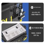 다노 2022 신상품 낚시박스 풀세트 무료설치 초경량 벨트휠 야생낚시시팅박스 경량낚시통낚시의자 - 이미지 4